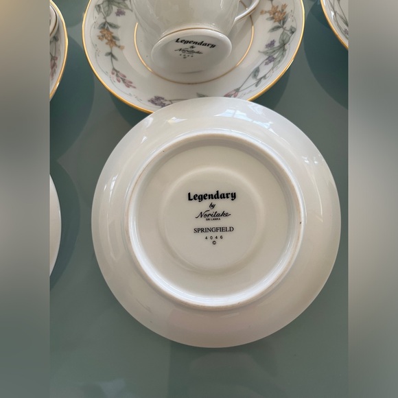 New Legendary By Noritake Bone China 4046 Springfield 24 Pc Espresso Cup Set - Picture 5 of 9